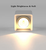 Square Dimmable Surface Mounted LED Downlights 7W COB LED Ceiling Spot Lights AC110-220V ceiling led lights Indoor Spot Lightings