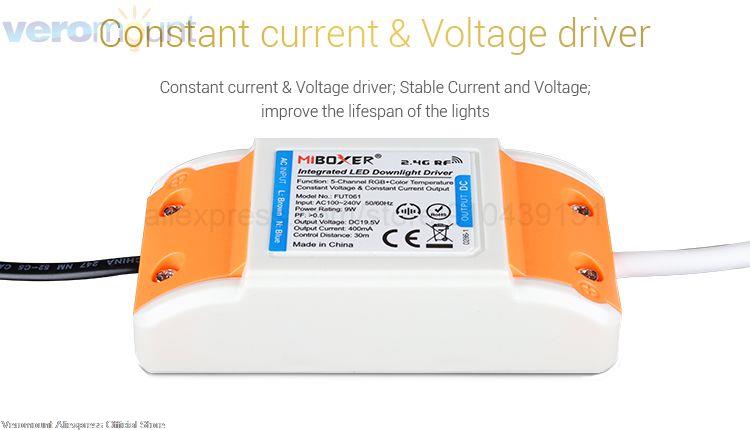 MiBoxer 6W 9W 12W 15W 18W 25W Smart RGB+CCT Wireless Remote WiFi APP Alexa Voice Control LED Downlight Dimmable Support 2.4G RF