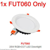 MiBoxer 6W 9W 12W 15W 18W 25W Smart RGB+CCT Wireless Remote WiFi APP Alexa Voice Control LED Downlight Dimmable Support 2.4G RF