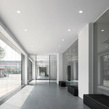 LED Embedded Downlight Ceiling Constant Current Drive Round Ultra-Thin Home Kitchen Bedroom Living Room Panel Spotlight Lighting