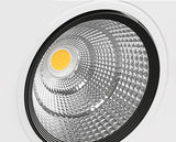 Square Dimmable led downlight lamp 7W 9W 12W 15W  cob led spot 220V / 110V ceiling recessed downlights square led panel light