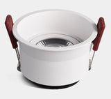 Angle Adjustable Deep Anti-Glare LED COB Recessed Downlight 9W 12W 15W 20W Round White LED Ceiling Spot Light Pic Background