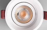 Angle Adjustable Deep Anti-Glare LED COB Recessed Downlight 9W 12W 15W 20W Round White LED Ceiling Spot Light Pic Background