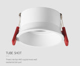 Angle Adjustable Deep Anti-Glare LED COB Recessed Downlight 9W 12W 15W 20W Round White LED Ceiling Spot Light Pic Background