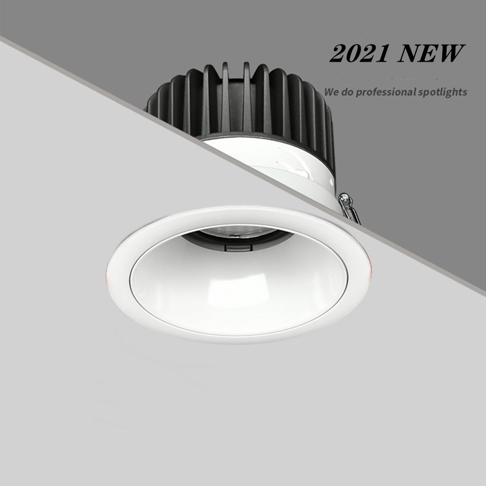 Led Downlight 7W 12W 15W Recessed Round LED Ceiling Lamp AC220V 110V LED Spot Light Indoor Lighting Warm White Cold White