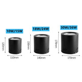 Surface Mounted Round LED COB Downlight 10W 15W 18W 24W Dimming AC 85-265v Ceiling Lamp Spotlight 40° For Shopping Mall Lighting