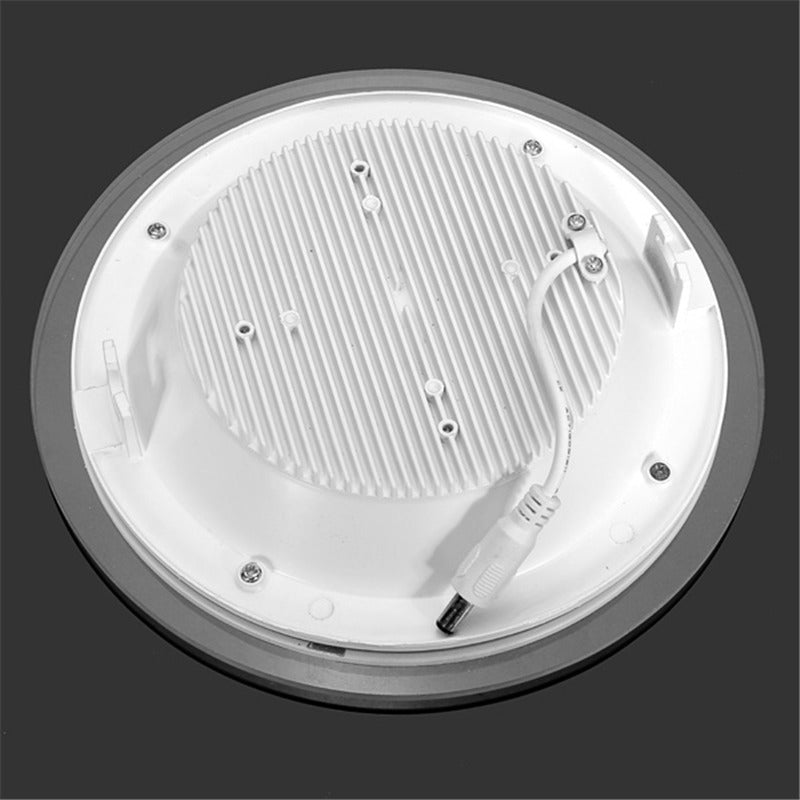 LED Recessed Panel Light 6W 9W 12W 18W 3 Colors Change SMD 5630 Celing Lamp Round Spot Lights Lamps LED Panel Downlight