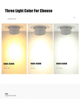 Recessed LED Downlight Ceiling Light 360° Rotating Spotlight Dimmable Led Lamp Suitable For Indoor Lighting In Dining Living Room