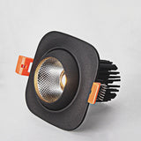 Dimmable Recessed Anti Glare COB LED Downlights 9W 12W 15W LED Ceiling Spot lights AC85~265V Background Lamps Indoor Lighting