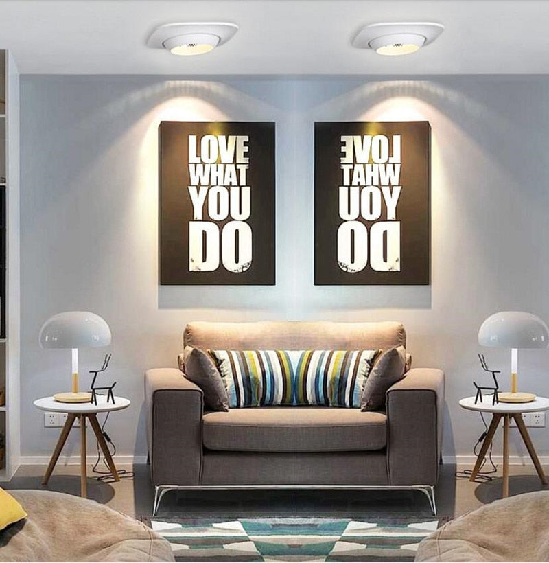 Dimmable Recessed Anti Glare COB LED Downlights 9W 12W 15W LED Ceiling Spot lights AC85~265V Background Lamps Indoor Lighting