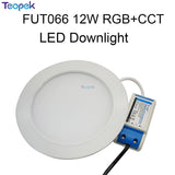 MiBoxer 6W 9W 12W 15W 18W 25W RGB+CCT led Downlight Dimmable Ceiling 110V 220V FUT062/FUT063/FUT064/FUT066/FUT068/FUT069/FUT089