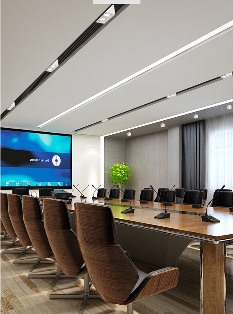 Square COB LED dimmable Downlights 10W 15W 20W 30W Surface Mounted LED Ceiling Lamps Spot Light LED Downlights AC85V-265V