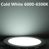 Ultrathin LED panel light 6W 9W 12W 15W 25W LED Downlight / Round Panel Light