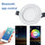 Bluetooth LED Downlight Dimming Smart APP Control Embedded Indoor Lamp for Home Lighting 5W 9W 15W RGBCCT