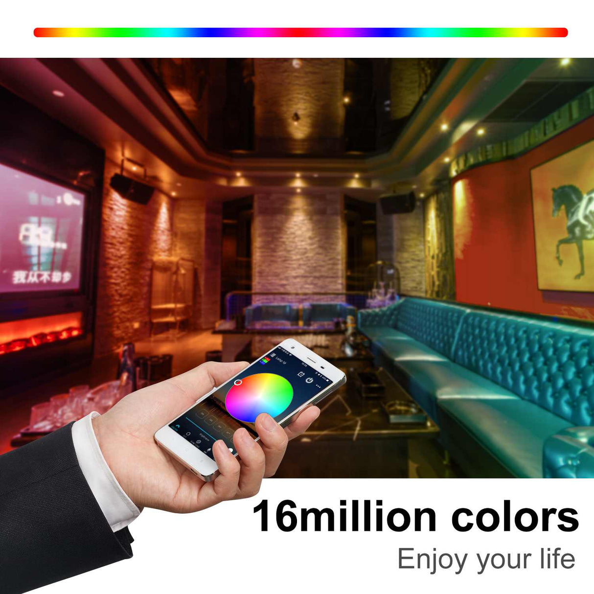 Bluetooth LED Downlight Dimming Smart APP Control Embedded Indoor Lamp for Home Lighting 5W 9W 15W RGBCCT