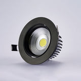 QIUBOSS Recessed LED Downlights Dimmable for Living Room 220V LED Spotlights LED Ceiling Lamps 7W 15W Lighting Light for Bedroom 3000K