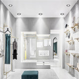 QIUBOSS Recessed LED Downlights Dimmable for Living Room 220V LED Spotlights LED Ceiling Lamps 7W 15W Lighting Light for Bedroom 3000K