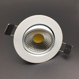 Dimmable Led downlight light COB Ceiling Spot Light 5w 7w 9w 12w 10X 85-265V ceiling recessed indoor lighting