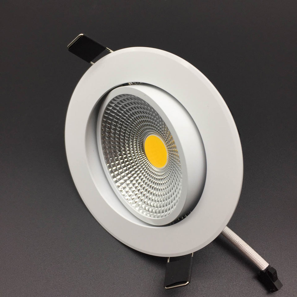 Dimmable Led downlight light COB Ceiling Spot Light 5w 7w 9w 12w 10X 85-265V ceiling recessed indoor lighting