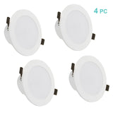 Tuya Zigbee 3.0 Smart LED Downlight Ceiling Light 10W 4inch Dimmable Compatible Alexa Echo Plus Google Home SmartThings Mqt