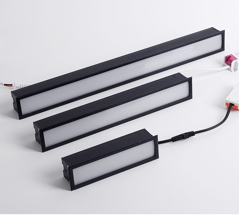 Recessed Strip CREE LED Ceiling Lights 10W/20W/30W COB LED Downlights AC85~265V LED Strip lamp Indoor Lighting