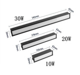 Recessed Strip CREE LED Ceiling Lights 10W/20W/30W COB LED Downlights AC85~265V LED Strip lamp Indoor Lighting