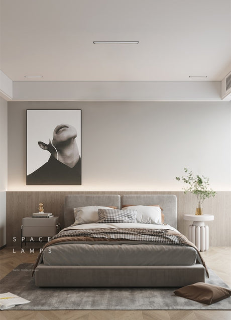 Recessed Strip CREE LED Ceiling Lights 10W/20W/30W COB LED Downlights AC85~265V LED Strip lamp Indoor Lighting