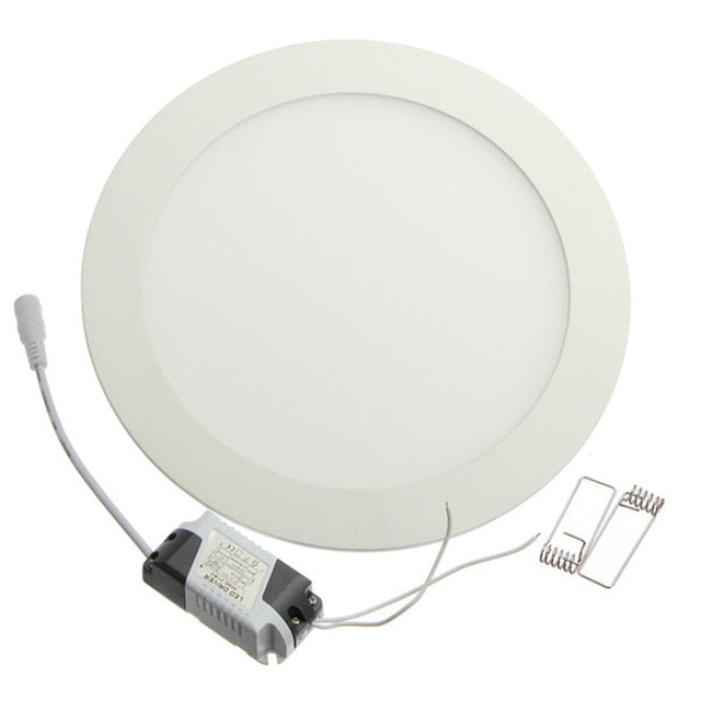 LED Ceiling Panel Light Dimmable 3W 4W 6W 9W 12W 15W 25W High brightness LED Downlight with adapter AC85-265V indoor Light