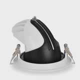 Dimmable Embedded Retractable LED Downlights 10W 20W 30W AC85-265V Adjustable 360° COB LED Ceiling Spot Lights Indoor Lighting