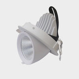 Dimmable Embedded Retractable LED Downlights 10W 20W 30W AC85-265V Adjustable 360° COB LED Ceiling Spot Lights Indoor Lighting