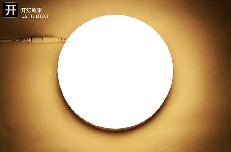 LED Ceiling Downlight Surface Mounted Round 6W 12W 18W 24W LED Down light Warm White/White/Cold White AC85-265V L+ LED Driver