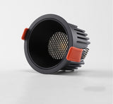 Dimmable AC90V-260V 7W/10W/15W/18W/24W LED Downlights Epistar Chip COB Recessed Ceiling Lamps Spot Lights For Home illumination