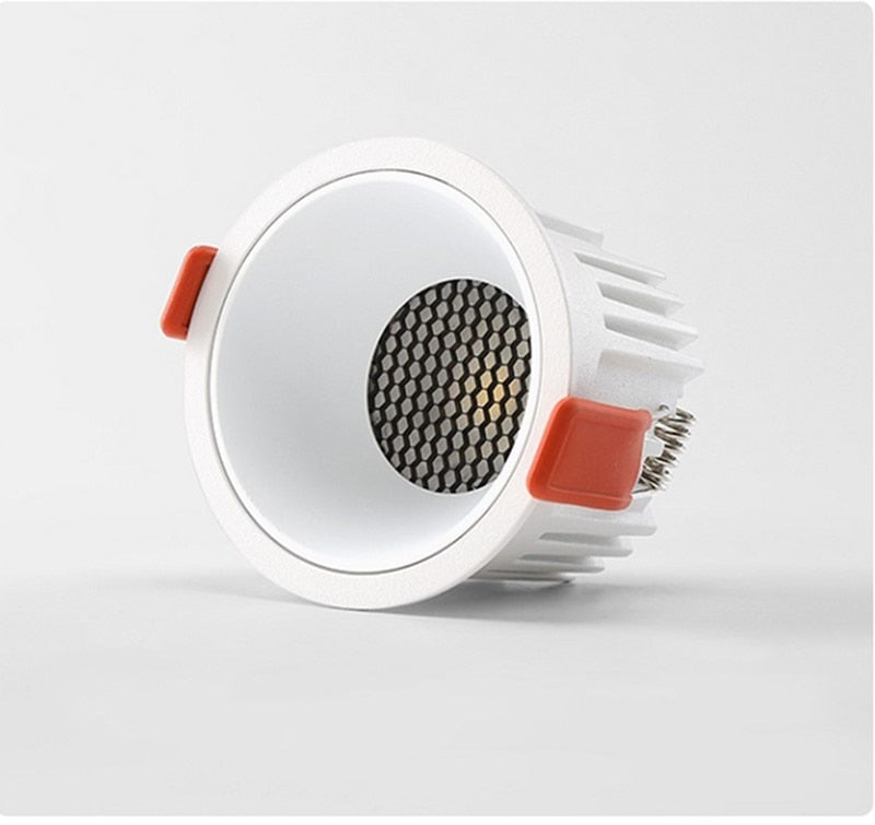 Dimmable AC90V-260V 7W/10W/15W/18W/24W LED Downlights Epistar Chip COB Recessed Ceiling Lamps Spot Lights For Home illumination