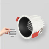 Dimmable AC90V-260V 7W/10W/15W/18W/24W LED Downlights Epistar Chip COB Recessed Ceiling Lamps Spot Lights For Home illumination