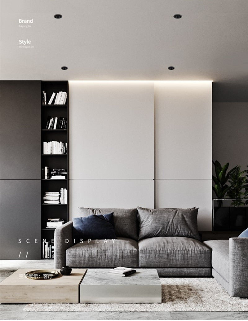 Dimmable AC90V-260V 7W/10W/15W/18W/24W LED Downlights Epistar Chip COB Recessed Ceiling Lamps Spot Lights For Home illumination