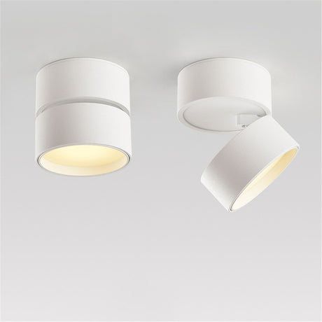 Modern Surface Mounted Downlights Indoor LED Ceiling Lights Living Room Aisle Corridor Spotlights Lighting Round Aluminum Lamp