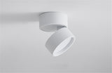 Modern Surface Mounted Downlights Indoor LED Ceiling Lights Living Room Aisle Corridor Spotlights Lighting Round Aluminum Lamp