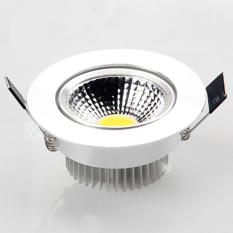 Super Bright Dimmable 100PCS Led downlight light COB Ceiling Spot Light 3w 5w 7w 12w LED ceiling recessed Lights Indoor Lighting