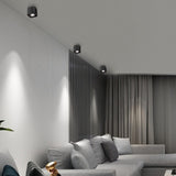 Square COB LED dimmable Downlights 10W/15W/20W/30W Surface Mounted LED Ceiling Lamps Spot Light LED Downlights AC85V-265V