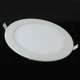 Ultra-thin LED panel light 3W 4W 6W 9W 12W 15W 25W LED Downlight / Round Panel Light