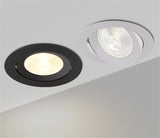 Spotlight Embedded 5W 7W 12W LED Indoor Ceiling Light Modern Bedroom Living Room Downlight Adjustable Angle Lighting Spotlight