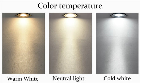 Spotlight Embedded 5W 7W 12W LED Indoor Ceiling Light Modern Bedroom Living Room Downlight Adjustable Angle Lighting Spotlight