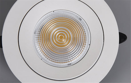 Spotlight Embedded 5W 7W 12W LED Indoor Ceiling Light Modern Bedroom Living Room Downlight Adjustable Angle Lighting Spotlight