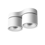 Dimmable Folding Rotating 360° Downlights 14W 21W 28W COB Square Superimposed Led Ceiling Light 85~265V For Living Room Lighting