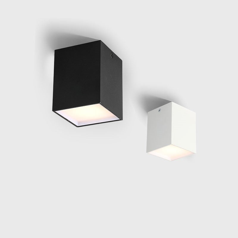 white Black High quality Surface Mounted  LED COB dimmable Downlights 9W/15W/18W/2X9W/2X15W/2X18WLED Ceiling Lamp Spot