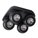 Dimmable Folding Rotating 355° LED Downlights 10W 15W 20W 30W 40W 60W COB LED Ceiling Spot Lights AC85~265V Indoor Lighting Spot