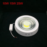 Super Bright Surface Mounted 10W 15W 25W LED Downlight AC85-265V LED Ceiling Panel light 3000K/4000K/6000K LED Indoor light