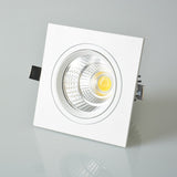Dimmable Recessed LED Downlights 7W 9W 12W Epistar Chip COB Ceiling Spot Lights AC85~265V Background Lamps Indoor Lighting