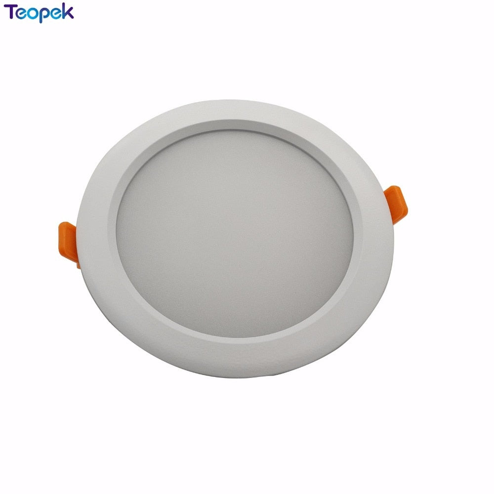 MiBoxer RGB+CCT 15W LED Downlight FUT069 IP54 Waterproof AC86-265V Round Recessed 2.4G  Dimmable Light For Bathroom Round
