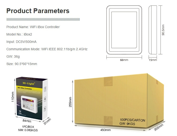MiBoxer RGB+CCT 15W LED Downlight FUT069 IP54 Waterproof AC86-265V Round Recessed 2.4G  Dimmable Light For Bathroom Round